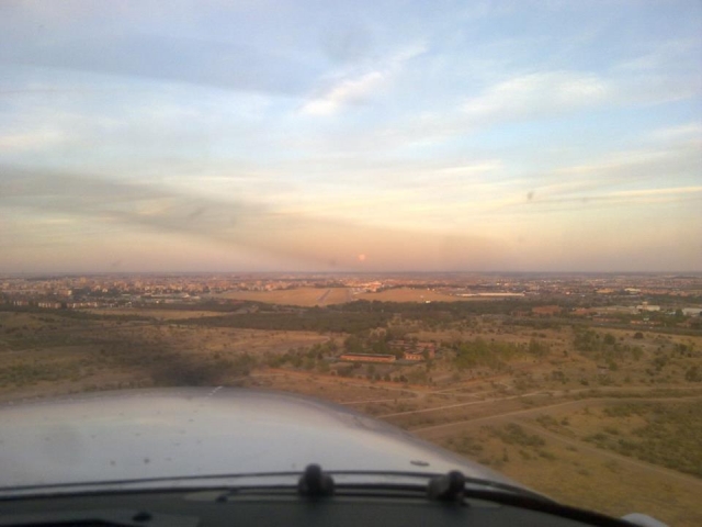 Vistas desde el avion